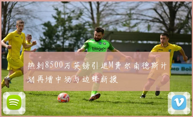 热刺8500万英镑引进M费尔南德斯计划再增中场与边锋新援