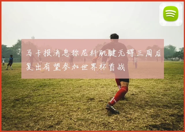 马卡报消息称尼科肌腱无碍三周后复出有望参加世界杯首战